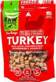 Raw Dynamic Dog Turkey Freeze Dried Food