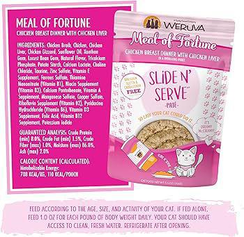 Weruva Cat Slide & Serve Meal of Fortune 5.5oz