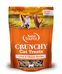 NutriSource Cat Treat Crunchy Liver Cheese 3oz