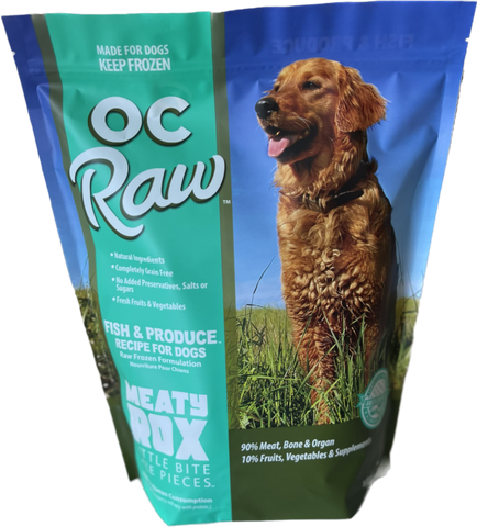 OC Raw Dog Frozen Fish & Produce