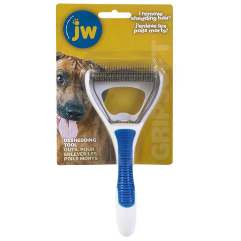 JW Gripsoft Dog Deshedding Tool