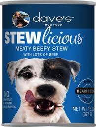 Dave's Stewlicious Meaty Beef Stew Grain Free Canine 13oz