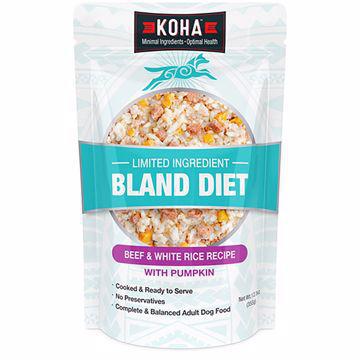 Koha Dog Bland Diet Beef & White Rice Pouch 12.5oz