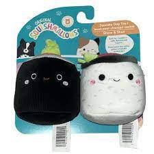 Squishmallows Squeaky Plush Toy Sushi 3.5" 2 pack