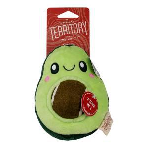 Territory Dog 2-in-1 Plush Avocado Toy 5.5"