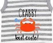 Crabby But Cute T-Shirt Parisian Pet
