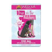 Weruva Dogs in the Kitchen Fowl Ball 2.8oz Pouch
