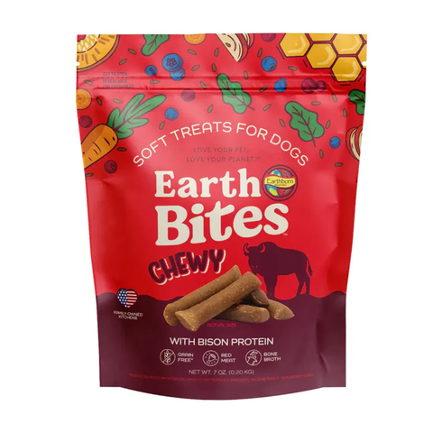 Midwestern Pet Earthbites Chewy Bison Dog Treat 7oz