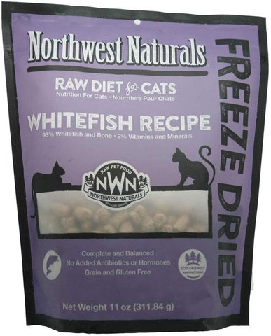 Northwest Naturals Cat Freeze Dried Diet Whitefish 11oz