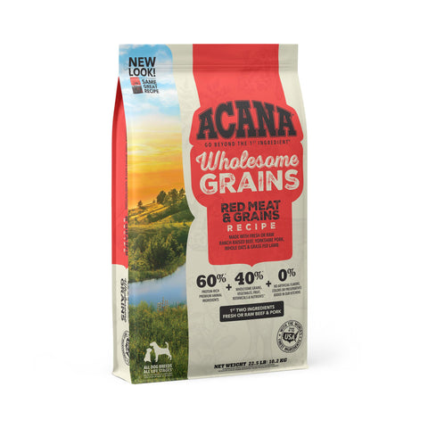 Acana Dog Dry Wholesome Grains Red Meat