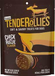 Fromm Dog Chick-A-Rollie Tenderollies Treats 8oz