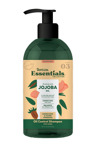 TropiClean Dog Essential Shampoo Jojoba 16oz
