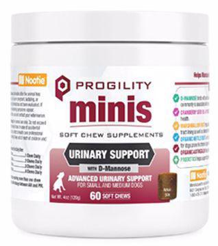 Nootie Progility Soft Chew Minis Urinary Support Dog 60ct