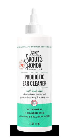Skout's Honor Cat Probiotic Ear Cleaner 4oz