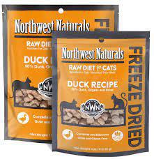 Northwest Naturals Cat Freeze Dried Diet Duck