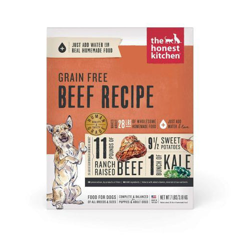 The Honest Kitchen Grain Free Beef Dehydrated Dog Food
