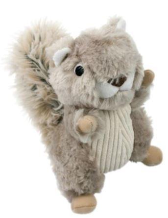 Tall Tails Squirrel Twitchy Tail Plush Animated Dog Toy 9in