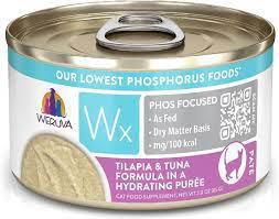 Weruva Cat Wx Phosphorus Focused Tilapia & Tuna Puree 3oz