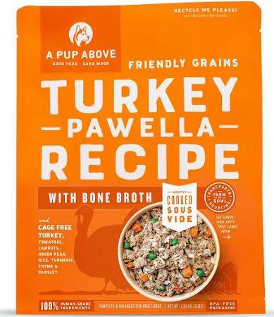 A Pup Above Dog Turkey Pawella Gently Cooked Frozen