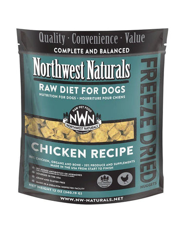 Northwest Naturals Dog Freeze Dried Diet Chicken 12 oz
