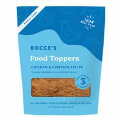Bocce's Bakery Dog Topper Chicken and Pumpkin 8oz