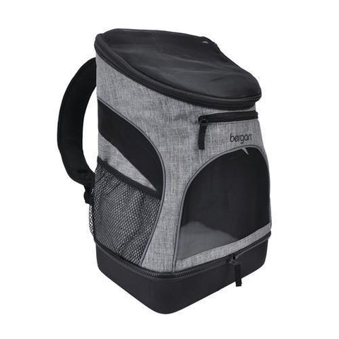 Coastal Bergan Backpack Pet Carrier Heather Grey 17.5"H X 11.5"L X 9"W