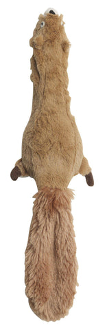 Ethical Skinneeez Squirrel Plush Dog Toy