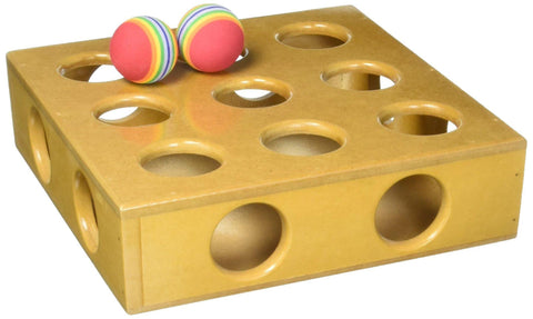 Smart Cat Peek And Play Toy Box W/ 2 Toy Balls