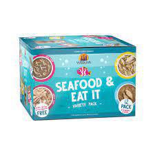 Weruva Cat Seafood Eat It Variety Pack 5.5oz Cans