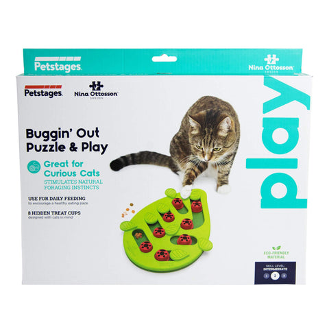 Petstages Puzzle & Play Buggin Out Green