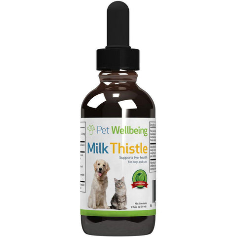 Pet Wellbeing Milk Thistle Liver Function 2oz