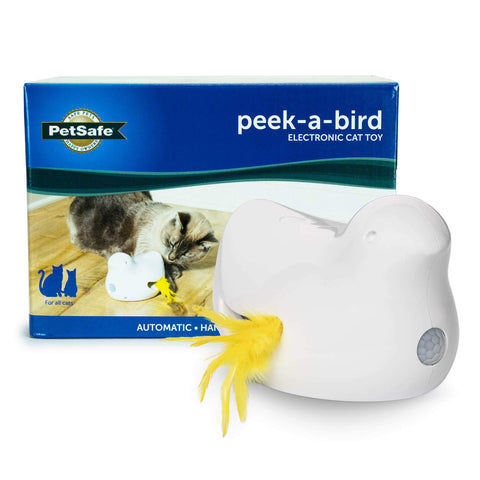 PetSafe Cat Peek-A-Bird Electronic Cat Toy