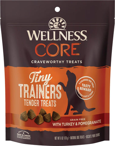 Wellness Dog Core Tiny Trainers Tender Treat Turkey GF 6oz