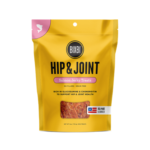Bixbi Dog Grain Free Hip & Joint Jerky Salmon 4oz