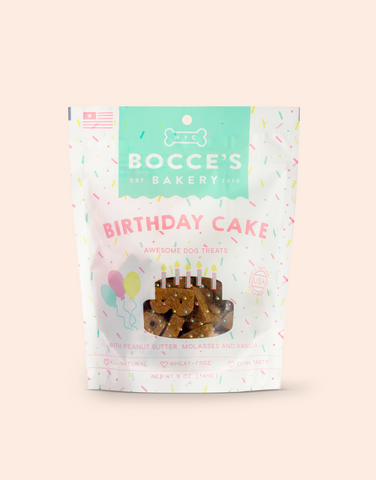 Bocce's Bakery Birthday Cake Dog Treats 5oz