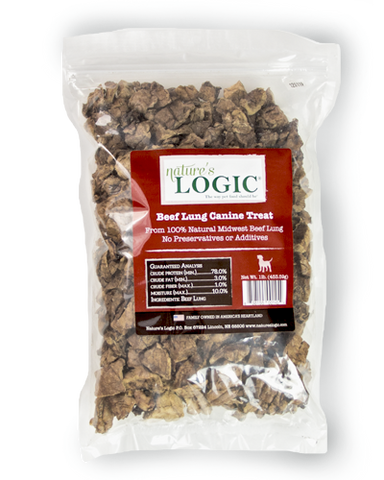 Nature's Logic Beef Lung Treat
