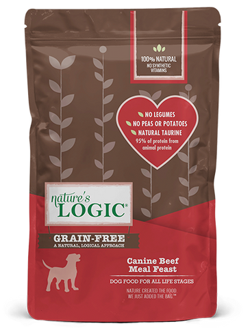 Nature's Logic Canine Grain Free Beef Meal Feast Formula
