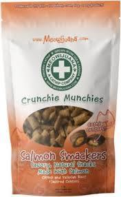 Meowijuana Crunchie Munchies Catnip Salmon Flavor 3oz