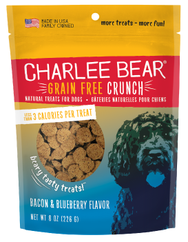 Charlee Bear GF Bacon/Blueberry Treat 8oz