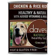 Dave's Naturally Healthy Chicken & Rice Canine 13oz