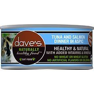 Dave's Cat Naturally Healthy Tuna & Salmon Dinner In Aspic GF 5.5oz