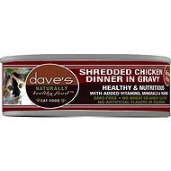 Dave's Cat Naturally Healthy Shredded Chicken In Gravy GF 5.5oz