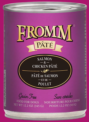 Fromm Can GF Gold Salmon/Chicken Pate 12.2oz