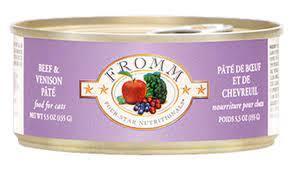 Fromm Cat 4 Star Beef/Venison Pate 5.5oz