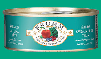 Fromm Cat 4 Star Salmon/Tuna Pate 5.5oz