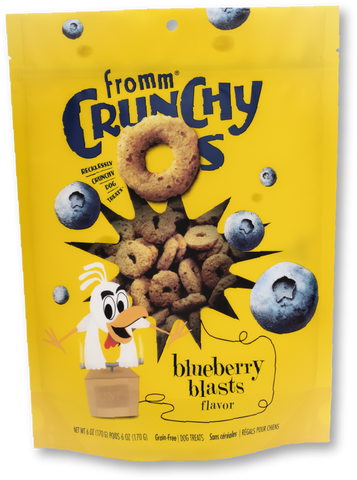 Fromm GF Crunchy O's Blueberry Blast Treats 6oz