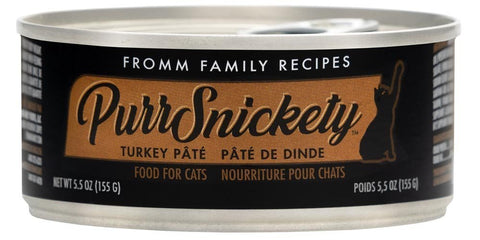 Fromm Cat Purrsnickety Turkey Pate Can 5.5oz