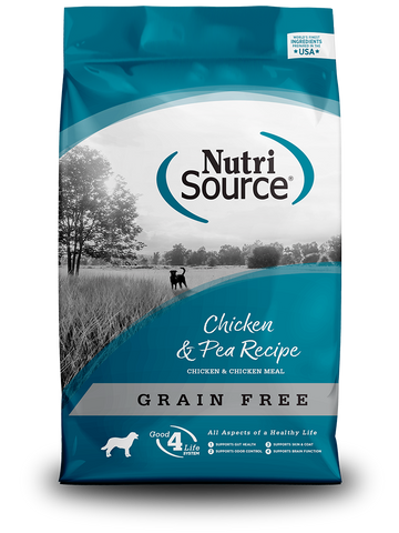 NutriSource Dog Grain Free Chicken & Peas Recipe