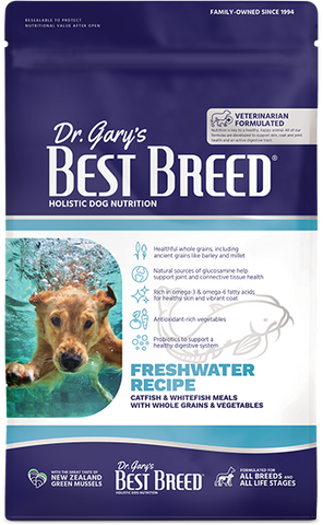 Best Breed Freshwater Grains & Vegetables Dog Formula