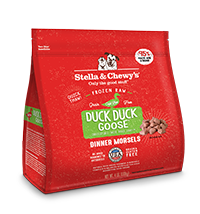 Stella & Chewy's Frozen Dog Duck Goose Morsels 4lb